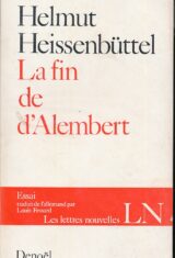 La fin de d'Alembert
