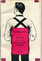 Opticon suivi de Classiques transis