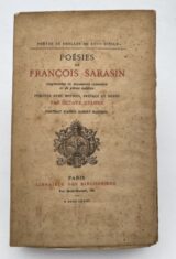 Poésies de François Sarasin