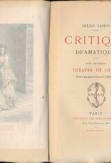 Critique dramatique. Tome Quatrième. Le théâtre de genre