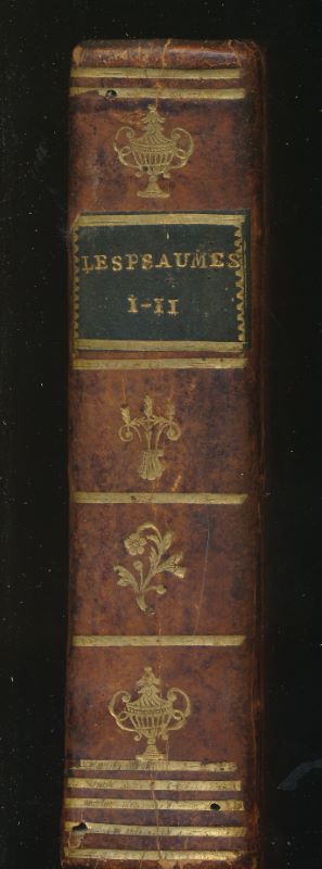 Les Psaumes traduits en vers français