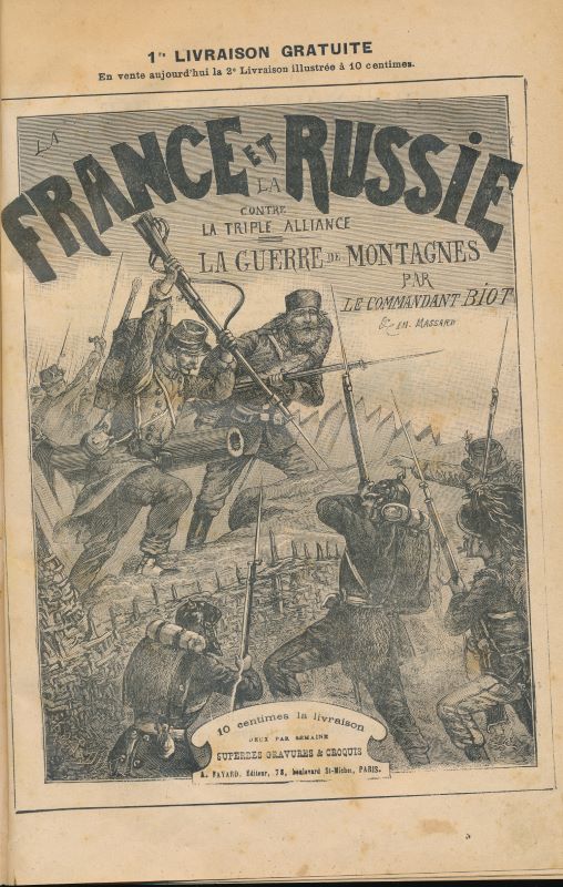 La France et la Russie contre la triple alliance. La guerre des montagnes