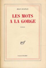 Les mots à la gorge