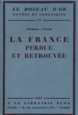 La France perdue et retrouvée