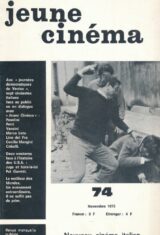 Jeune Cinéma. Ensemble de 73 numéros