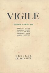Vigile. Premier cahier 1932