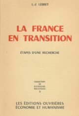 La France en transition. Etapes d'une recherche
