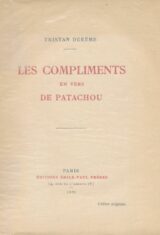 Les compliments en vers de Patachou