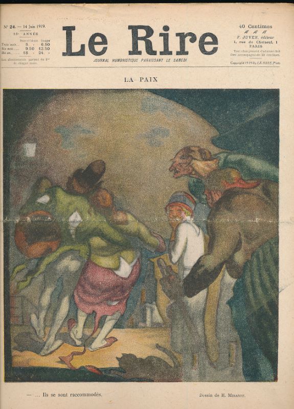 La paix. Le rire n° 24