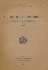 L'"Erotique comparée" de Charles de Villers 1806