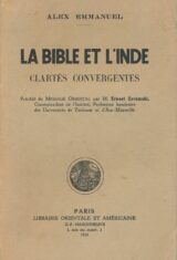 La Bible et l'Inde. Clartés convergentes
