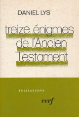 Treize énigmes de l'Ancien Testament