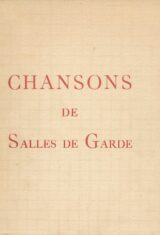 Chansons de salles de garde