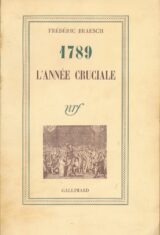 1789 l'année cruciale