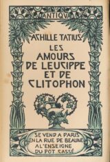 Les amours de Leucippe et de Clitophon