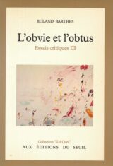 L'obvie et l'obtus. Essais critiques III