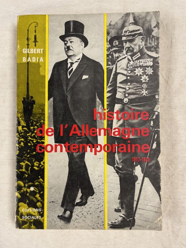 Histoire de l'Allemagne contemporaine. Tome I : 1917-1933
