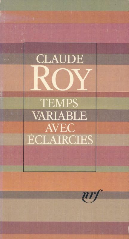 Temps vairiable avec éclaircies