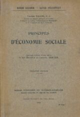Principes d'économie sociale
