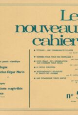 Les nouveaux cahiers. N° 59