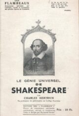 Le génie universe lde Shakespeare