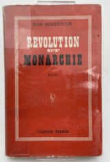 Révolution et monarchie. Notes