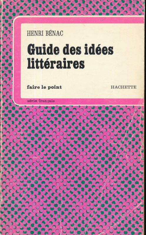 Guide Des Idées Littéraires Guide Des Idées Littéraires