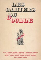 Les cahiers du double. N°1