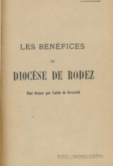 Les bénéfices du Diocèse de Rodez avant la Révolution de 1789