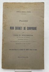 Pages de mon carnet de campagne. 1914 - 1915 - 1916