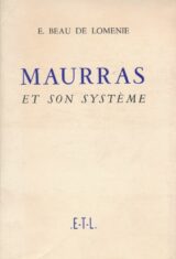 Maurras et son système