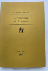 L'évenement et le monde