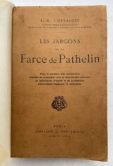 Les jargons de la farce de Pathelin