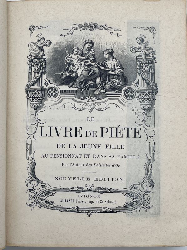 Le livre de la piété de la jeune fille