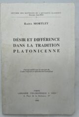 Désir et différence dans la tradition platonicienne