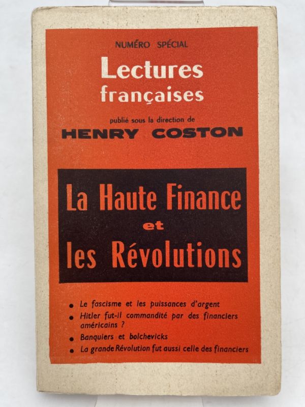 Lectures françaises. La haute finance et les révolutions.