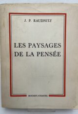 Les paysages de la pensée