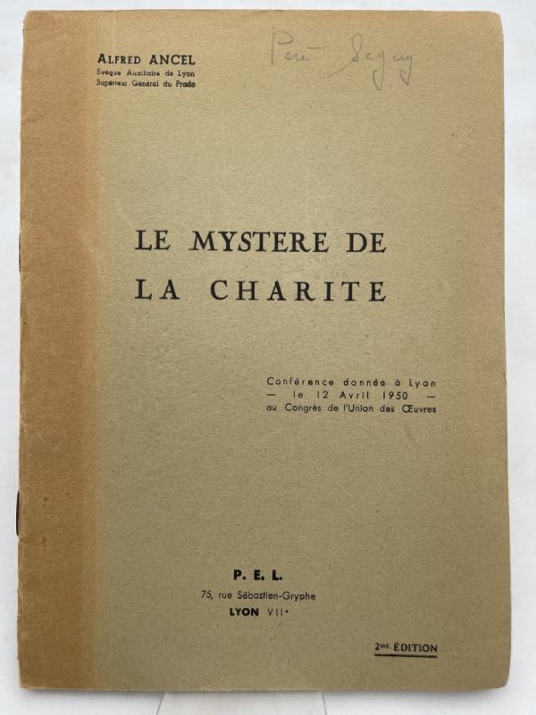 Le mystère de la charité