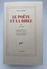 Le Poëte et la Bible. II. 1945 - 1955