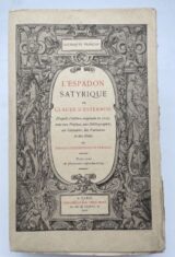 L'espadon satyrique de Claude d'Esterno