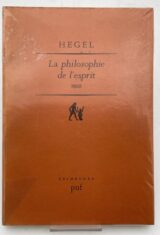 La philosophie de l 'esprit. 1805
