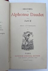 Jack. Moeurs contemporaines