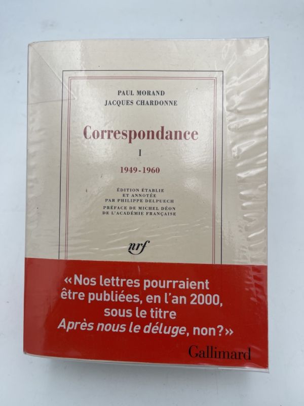 Correspondance. I. 1949 -1960