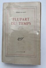 Plupart du temps poèmes 1915 - 1922