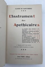 L'instrument des apothicaires