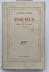 Poèmes suivi de pour la musique