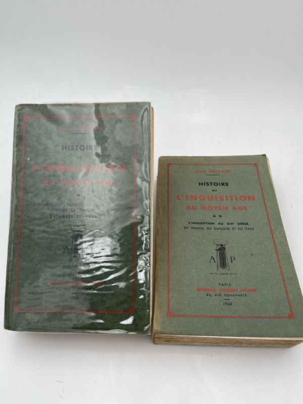 Histoire de l'inquisition au Moyen-Âge. 2 volumes