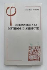 Introduction à la méthode d'Aristote