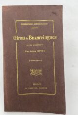 Girou de Buzareingues. Notice biographique